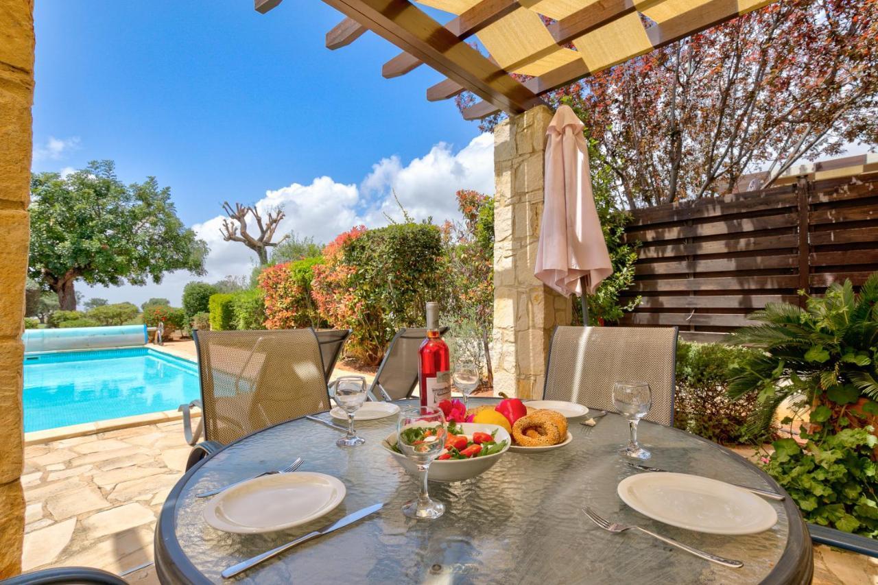 2 Bedroom Villa Destu With Private Pool And Golf Views, Aphrodite Hills Resort Kouklia Exteriör bild